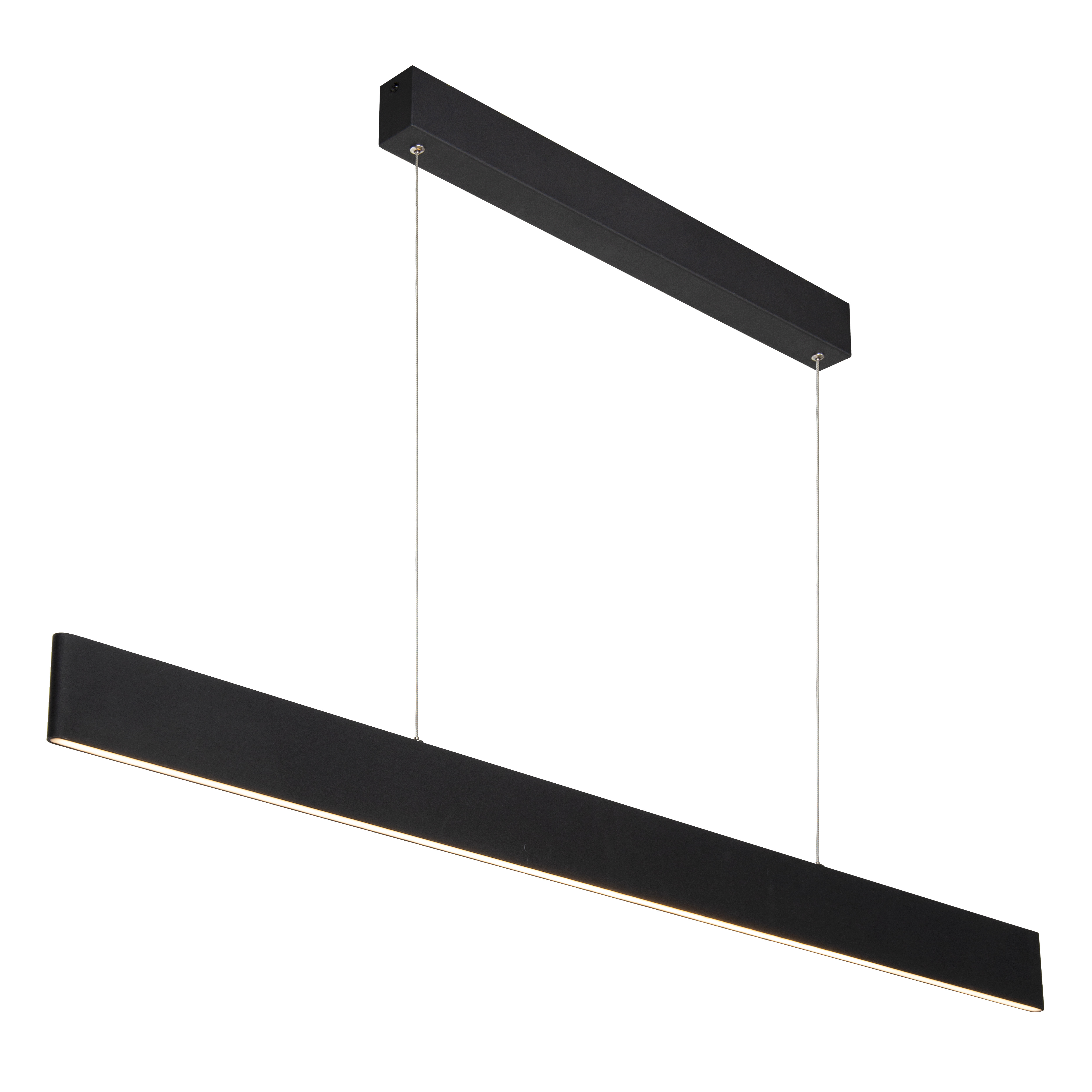 Black linear online pendant